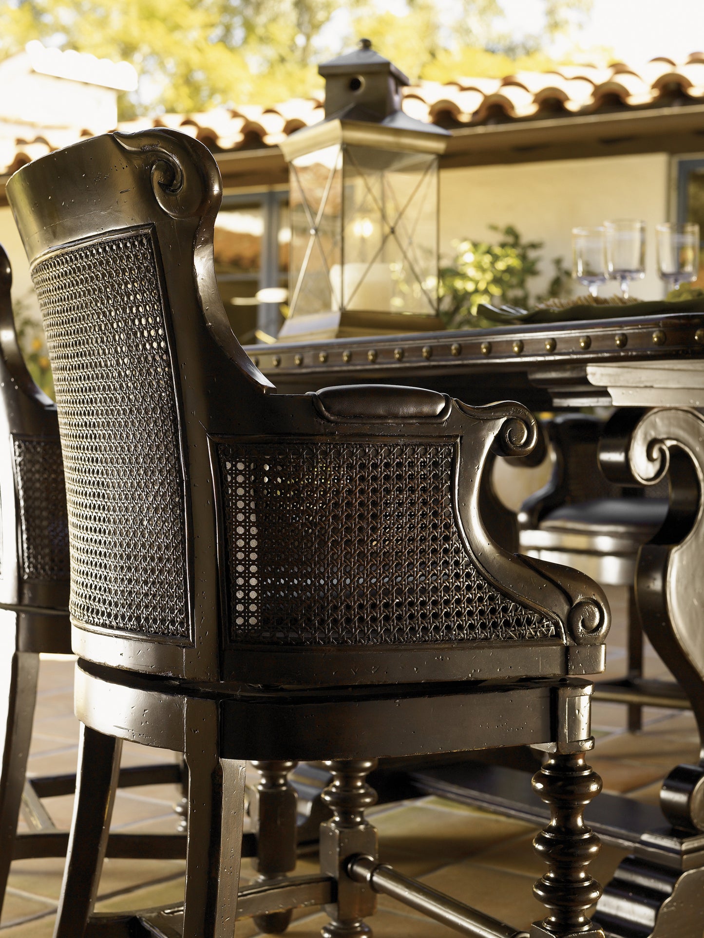 Kingstown Dunkirk Swivel Counter Stool