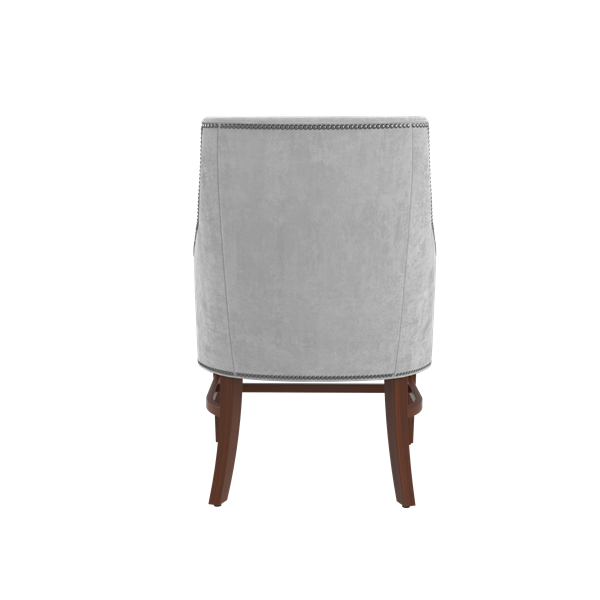 Abella Chair with 5 Buttons with Nail head