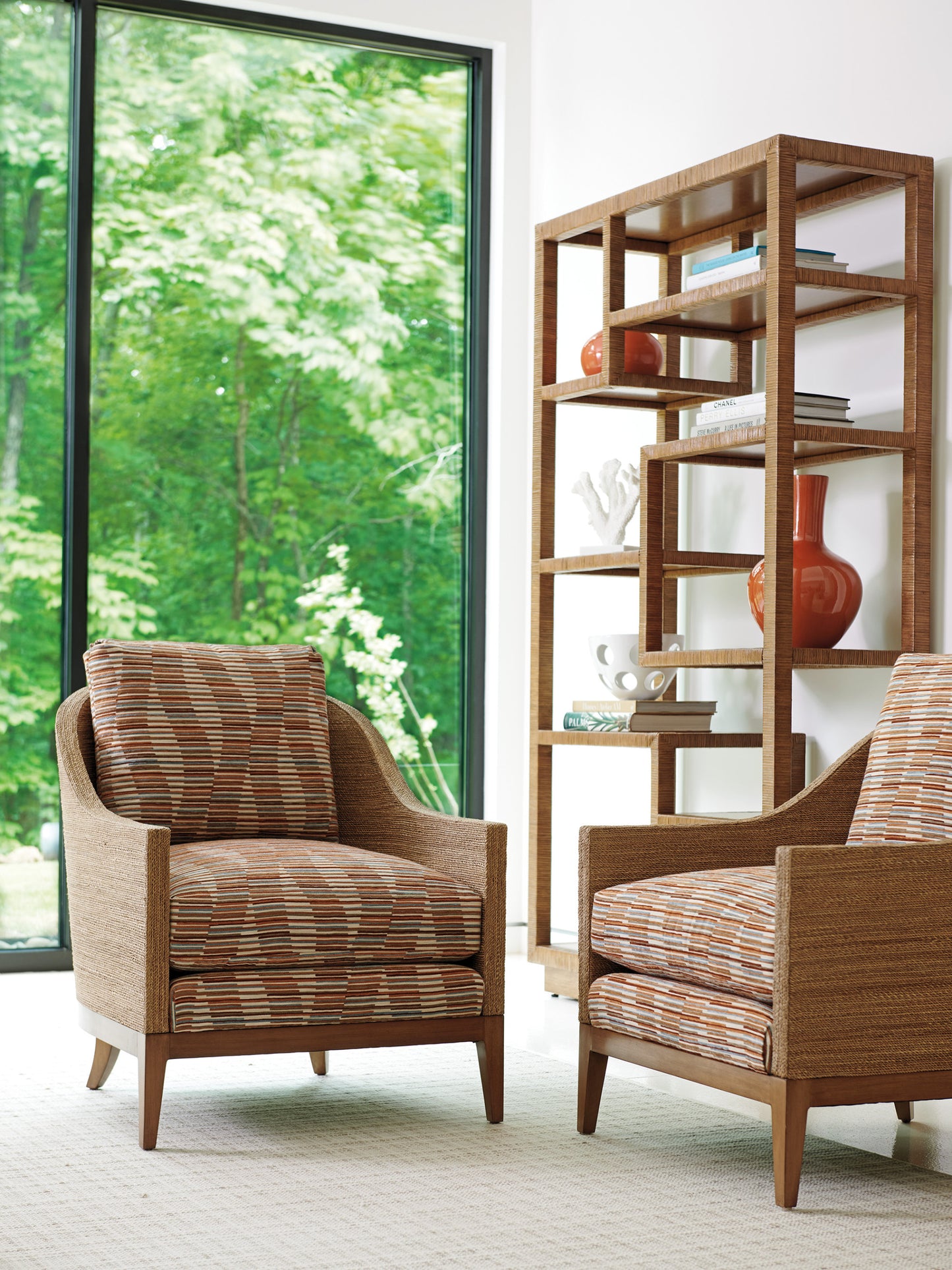 Palm Desert Bryce Raffia Etagere