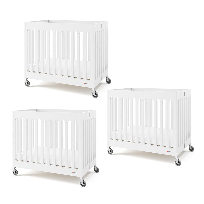 Boutique Compact Folding Wood Crib