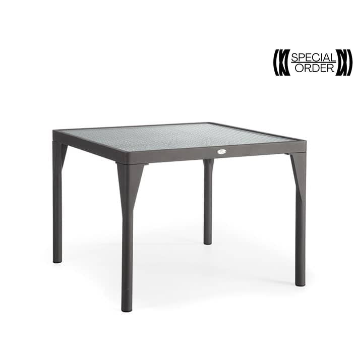 Skyline Ribs Dining Table 100x100