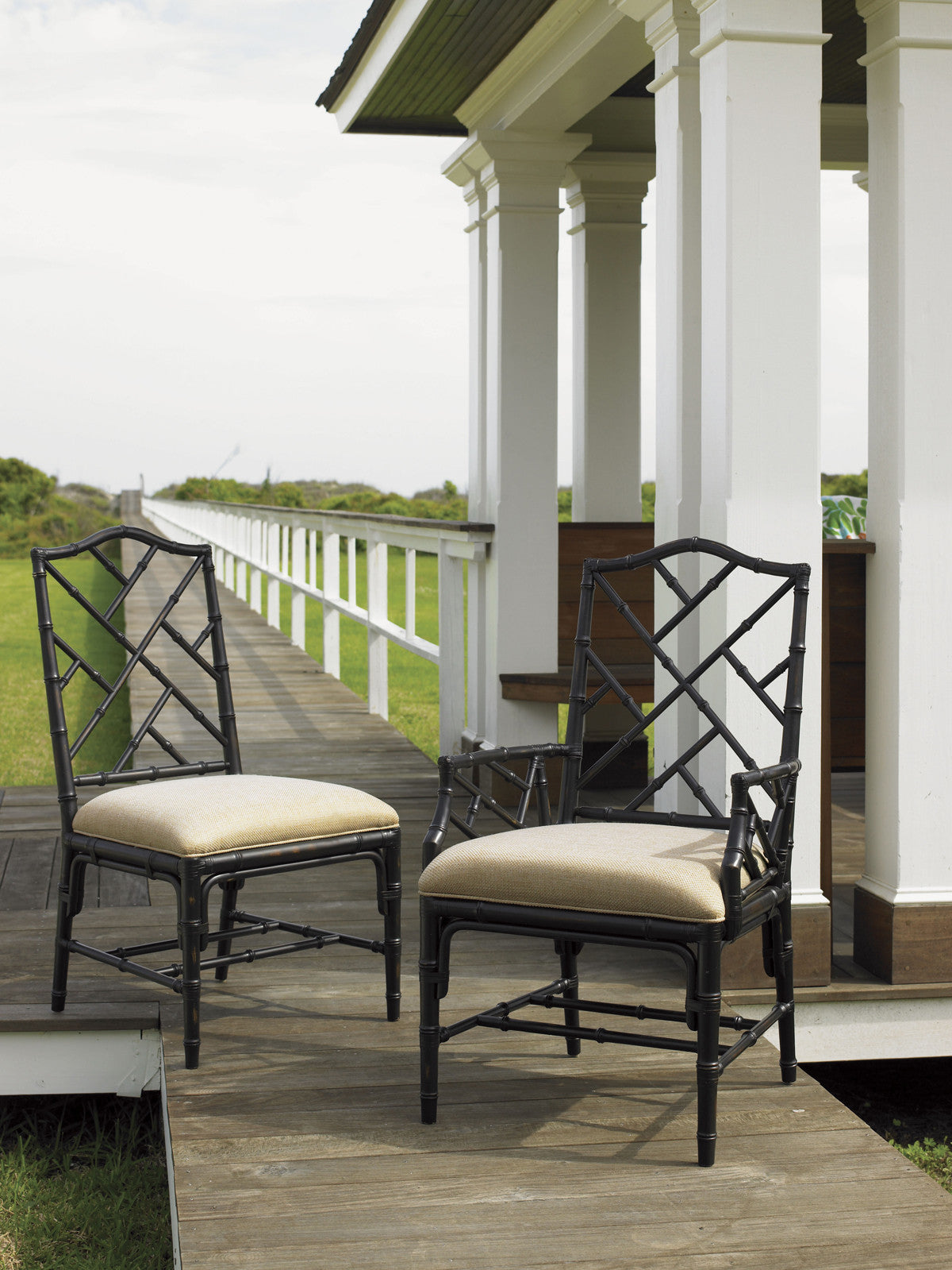 Island Estate Ceylon Noche Arm Chair