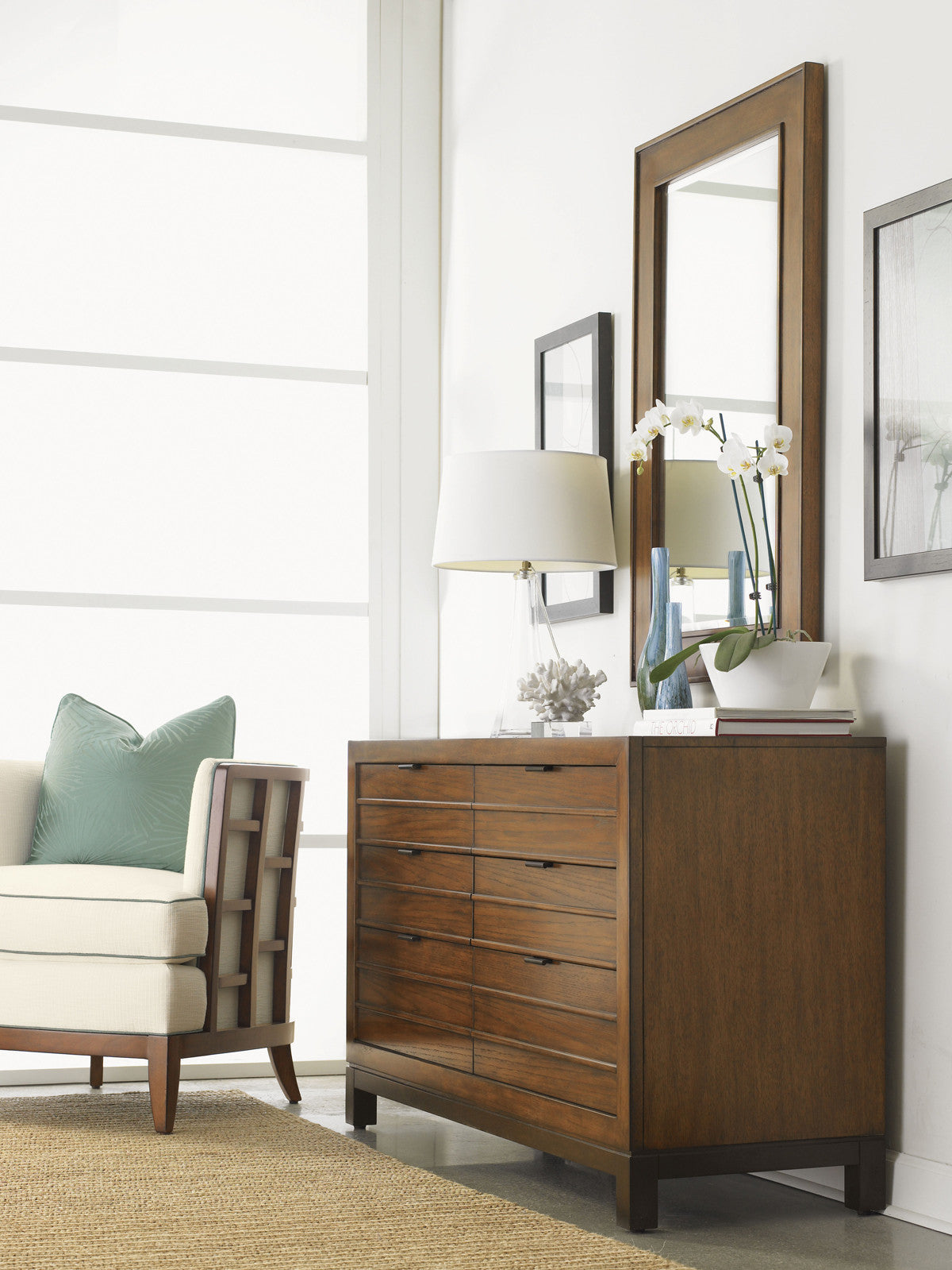 Ocean Club Palm Isle Mirror By Tommy Bahama