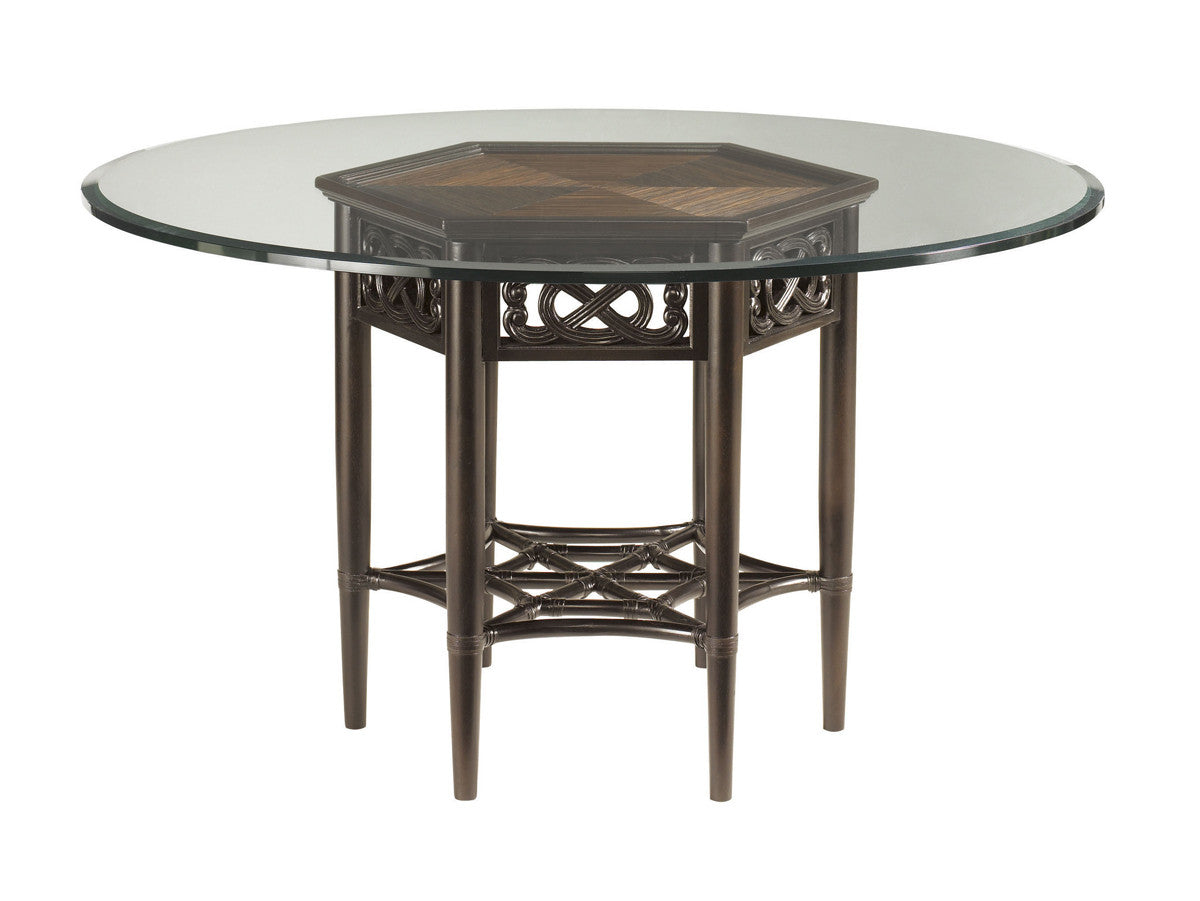 Sugar and Lace Dining Table With Glass Top