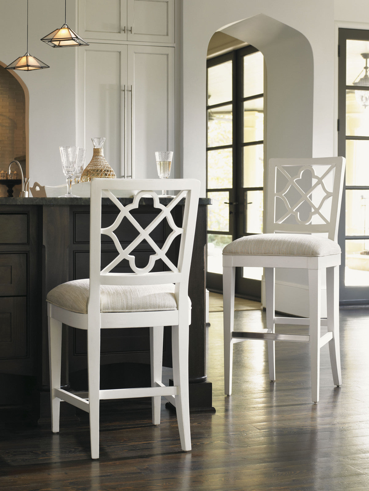 Ivory Key Newstead Bar Stool by Tommy Bahama