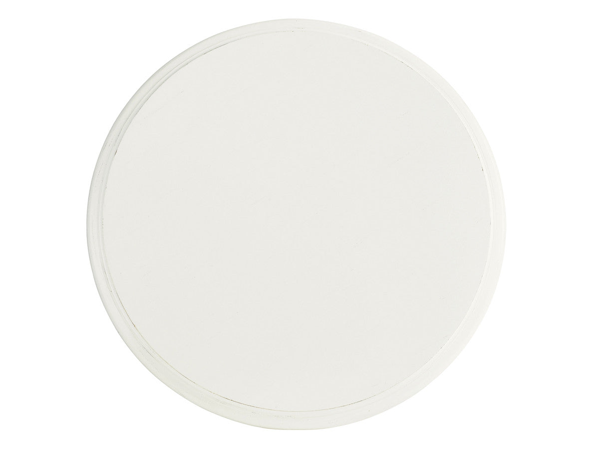 Ivory Key Edgehill Round Lamp Table