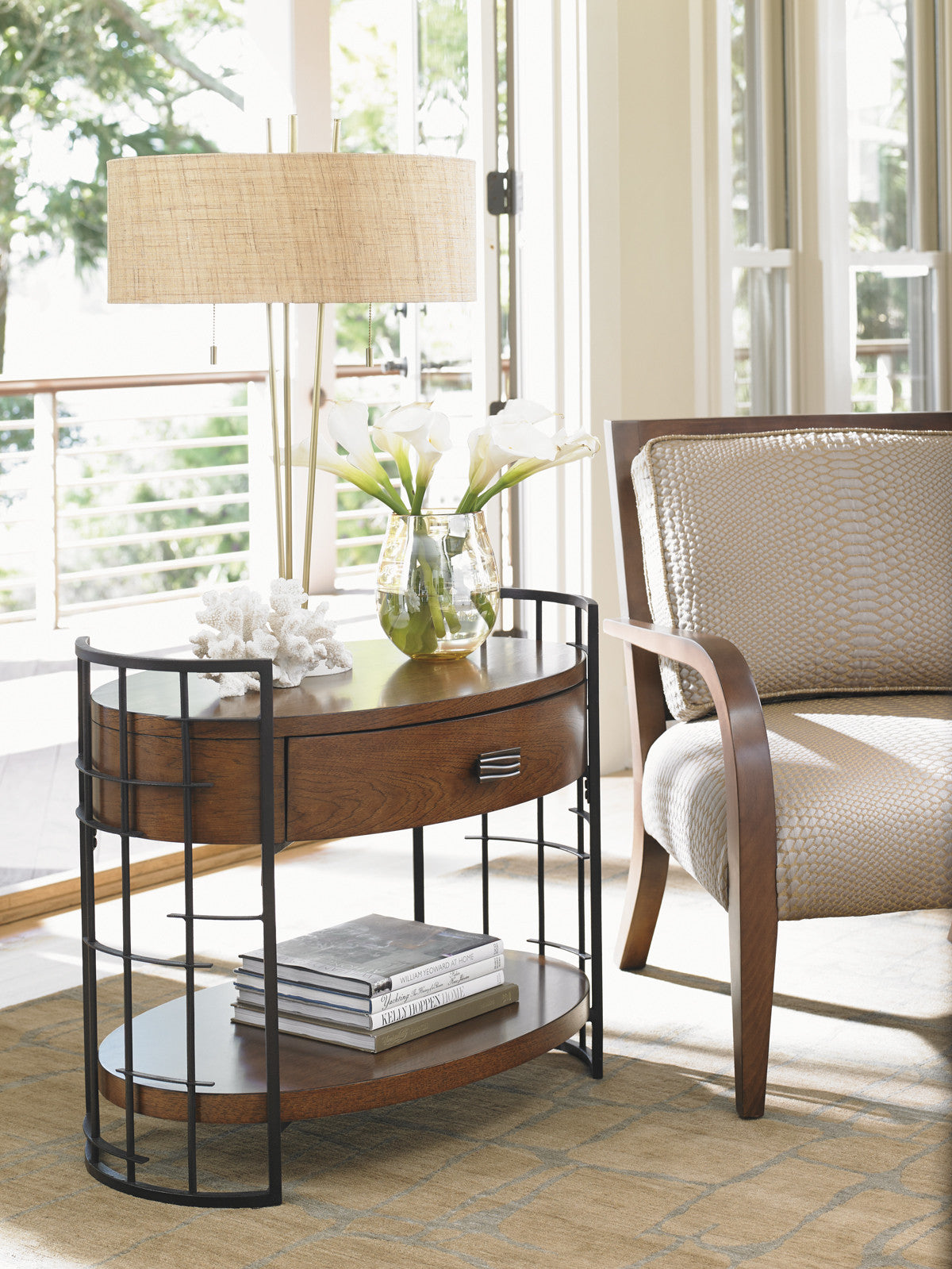 Island Fusion Sendai High/Low Nightstand