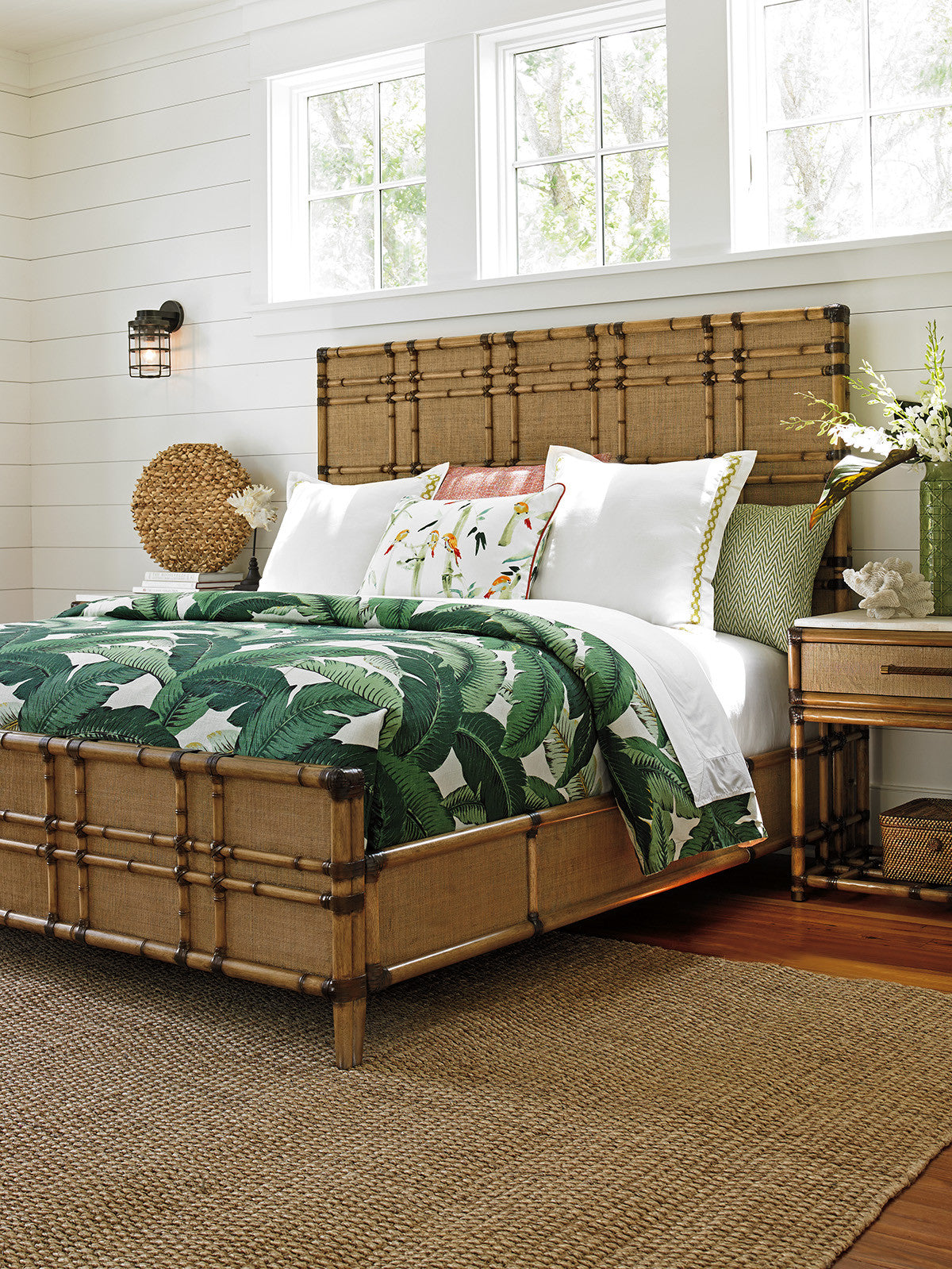 Twin Palms Coco Bay Panel Bed By Tommy Bahama