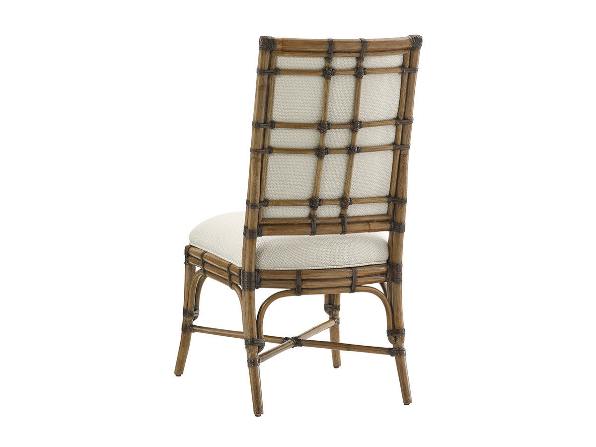 Twin Palms Summer Isle Upholstered Side Chair By Tommy Bahama