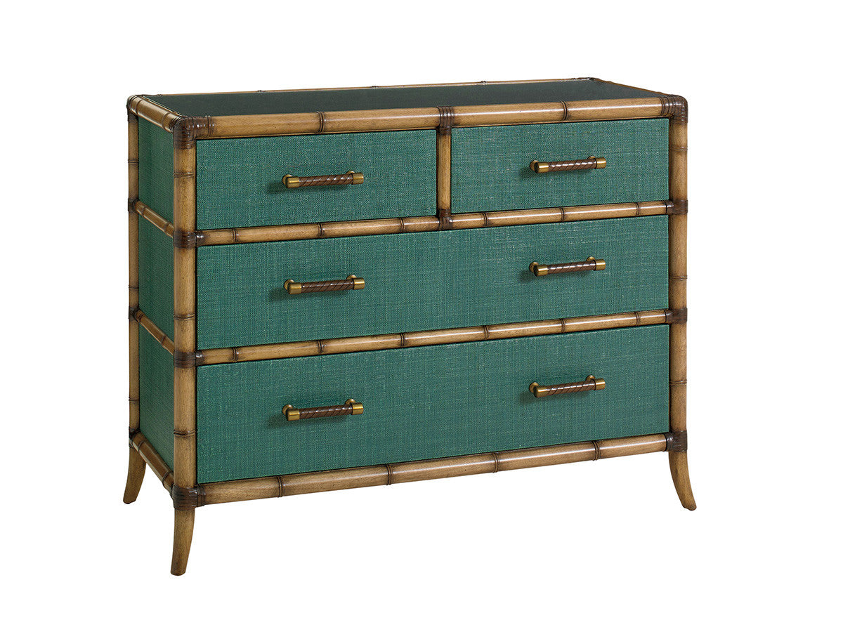Twin Palms Pacific Teal Chest By Tommy Bahama