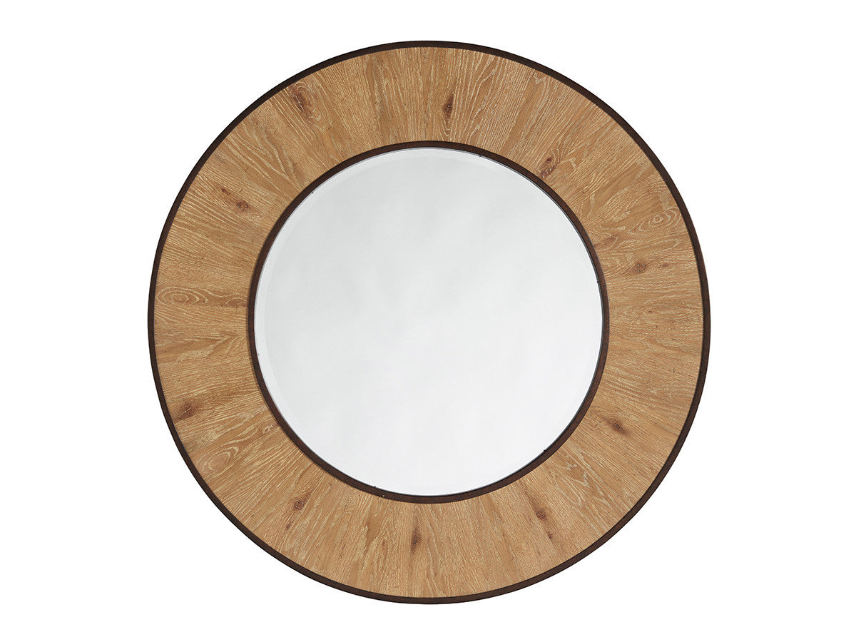 Los Altos Carins Round Mirror By Tommy Bahama