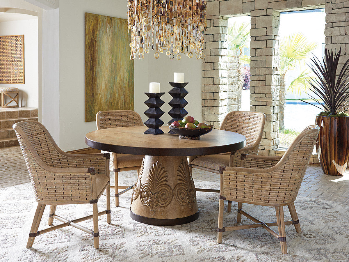 Los Altos Keeling Woven Arm Chair