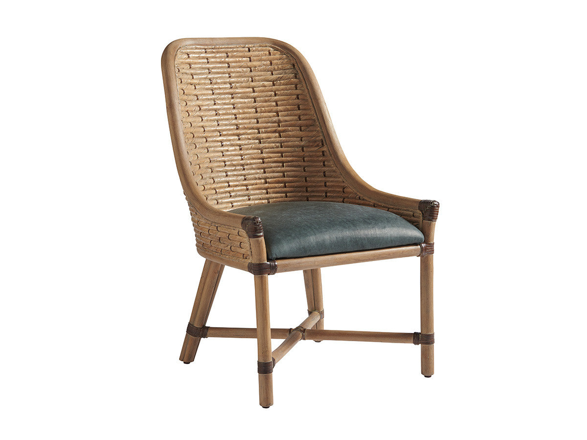 Los Altos Keeling Woven Side Chair