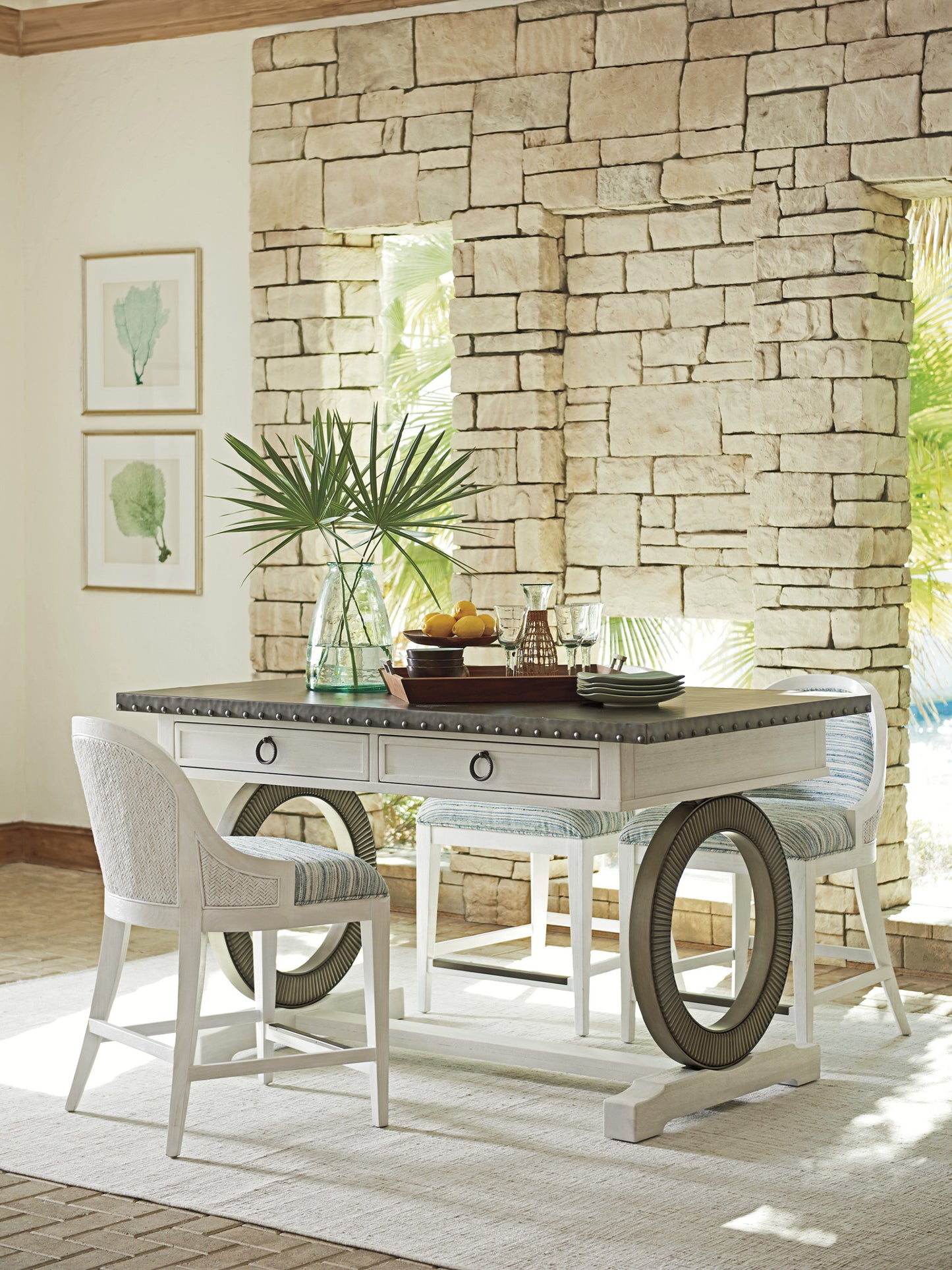 Ocean Breeze Sawgrass Bistro Table
