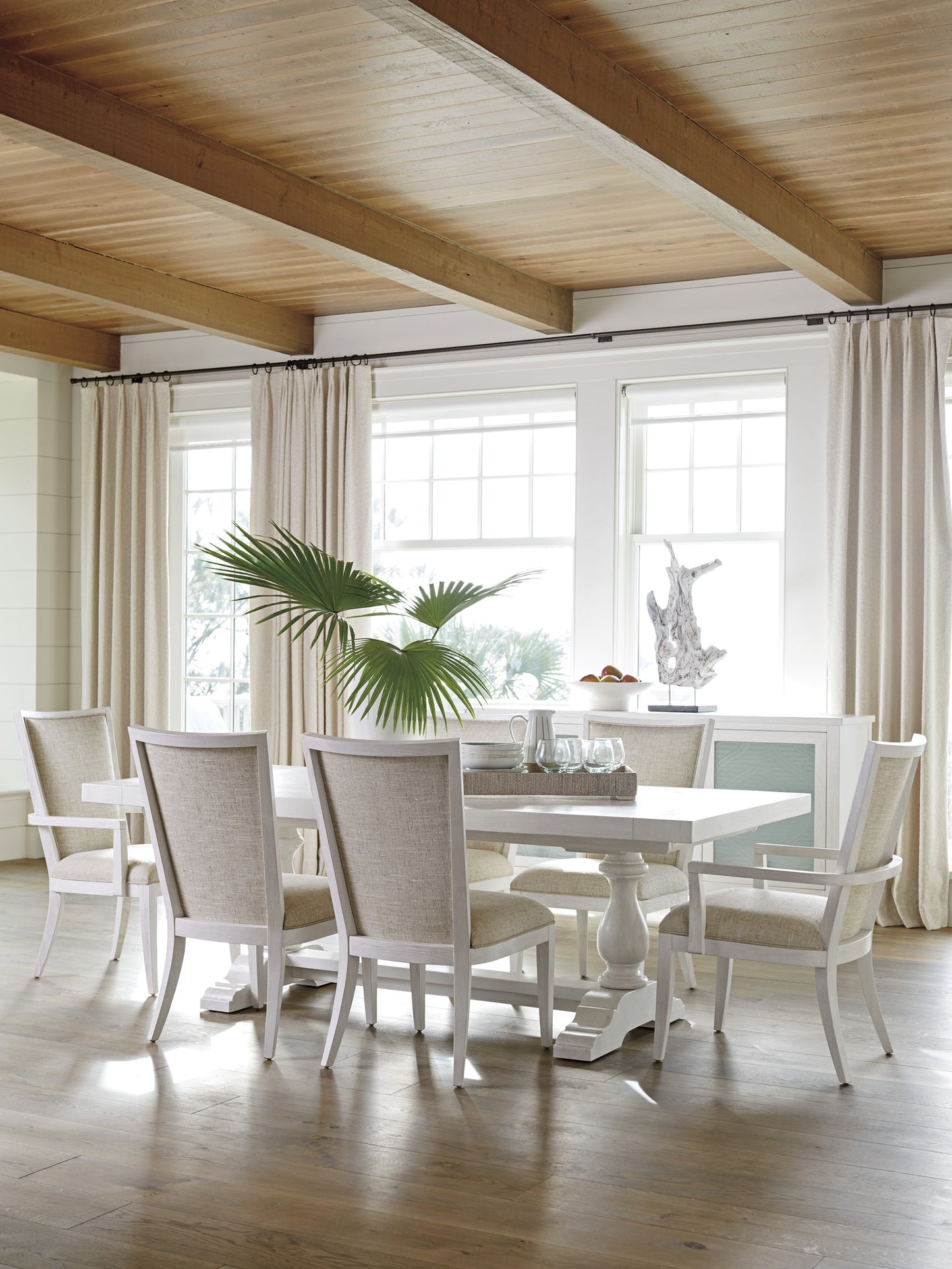Ocean Breeze Sea Winds Upholstered Side Chair