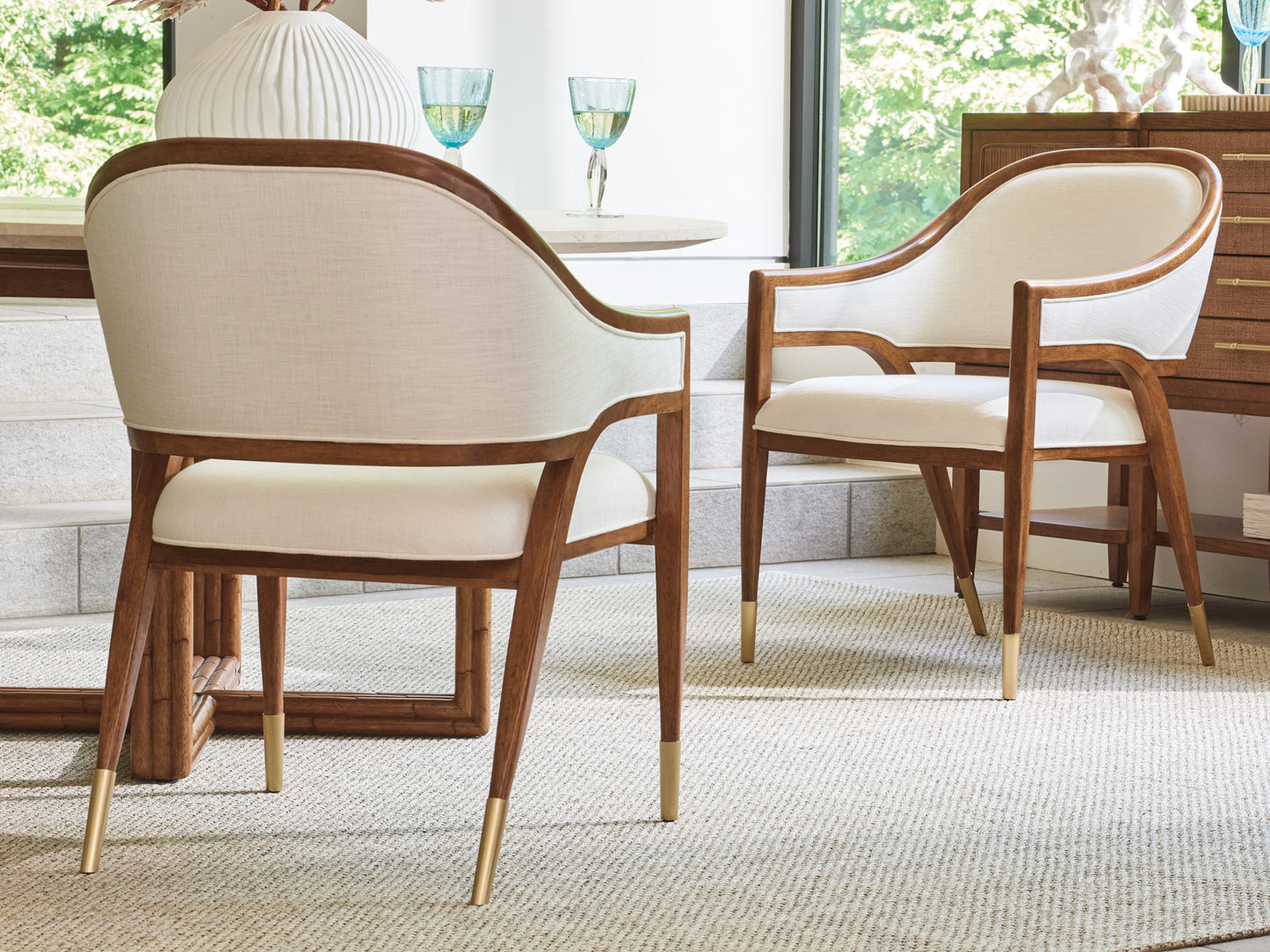 Palm Desert Jameson Upholstered Arm Chair