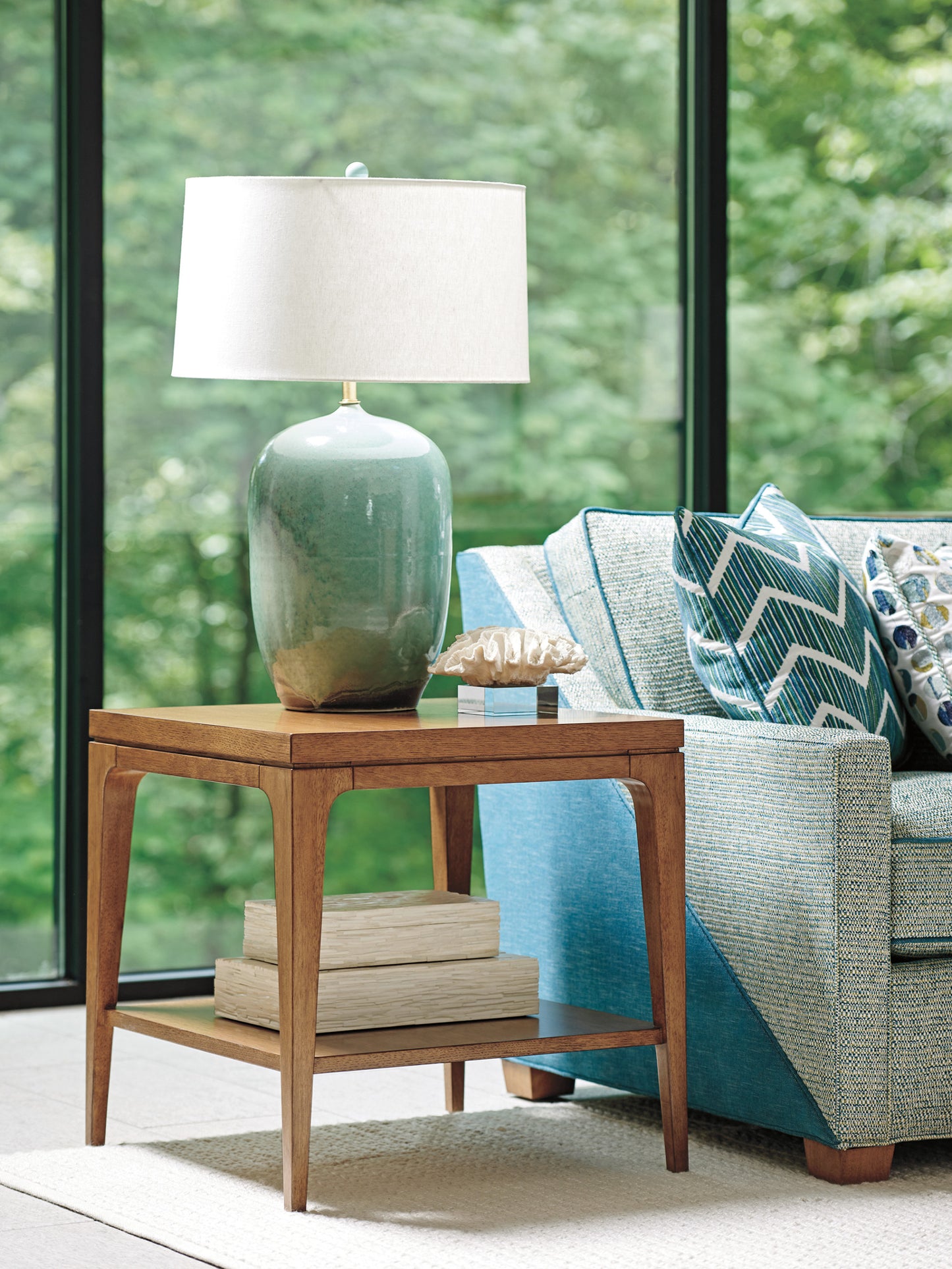Palm Desert Kinsley Square Lamp Table