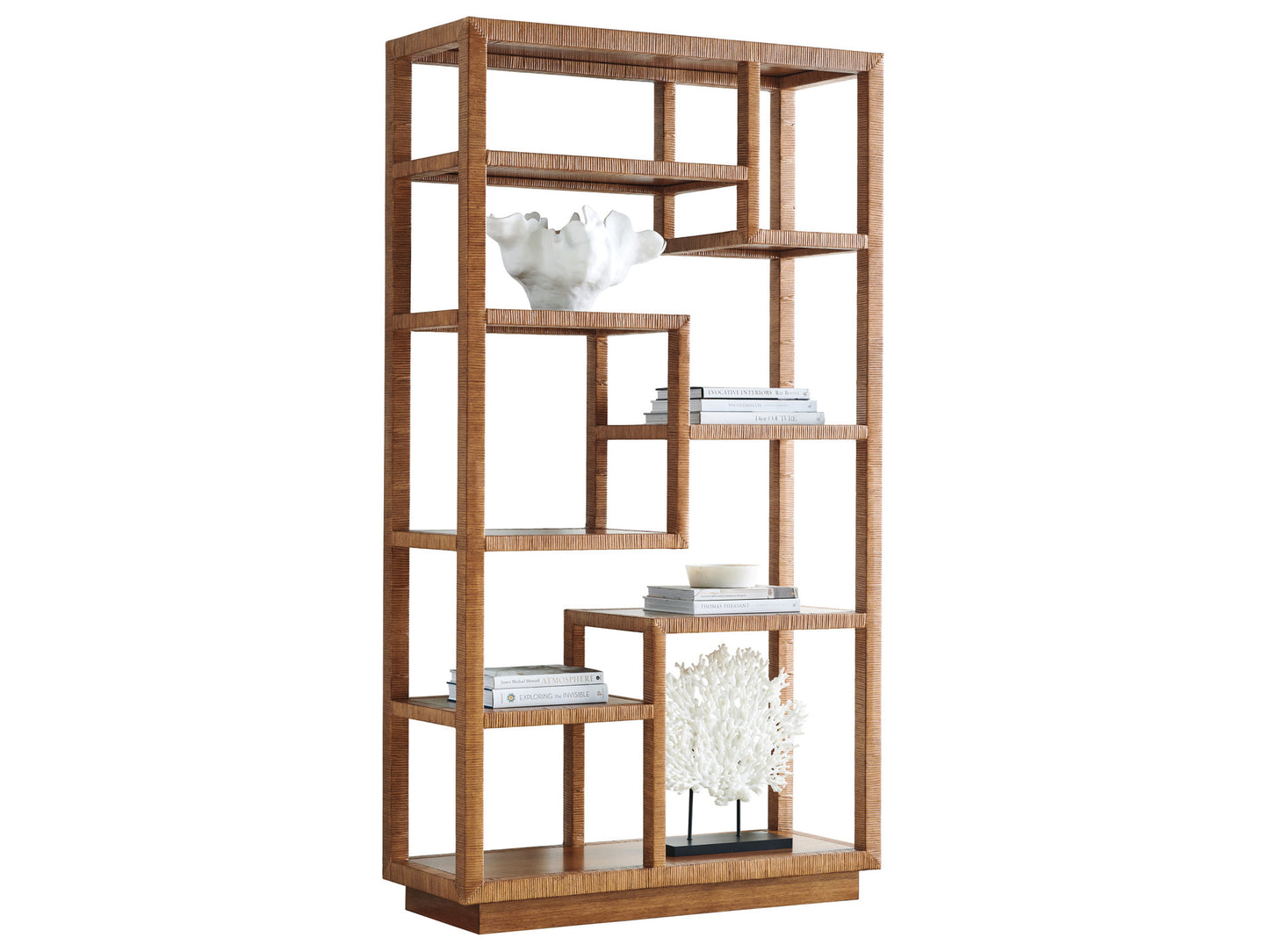 Palm Desert Bryce Raffia Etagere