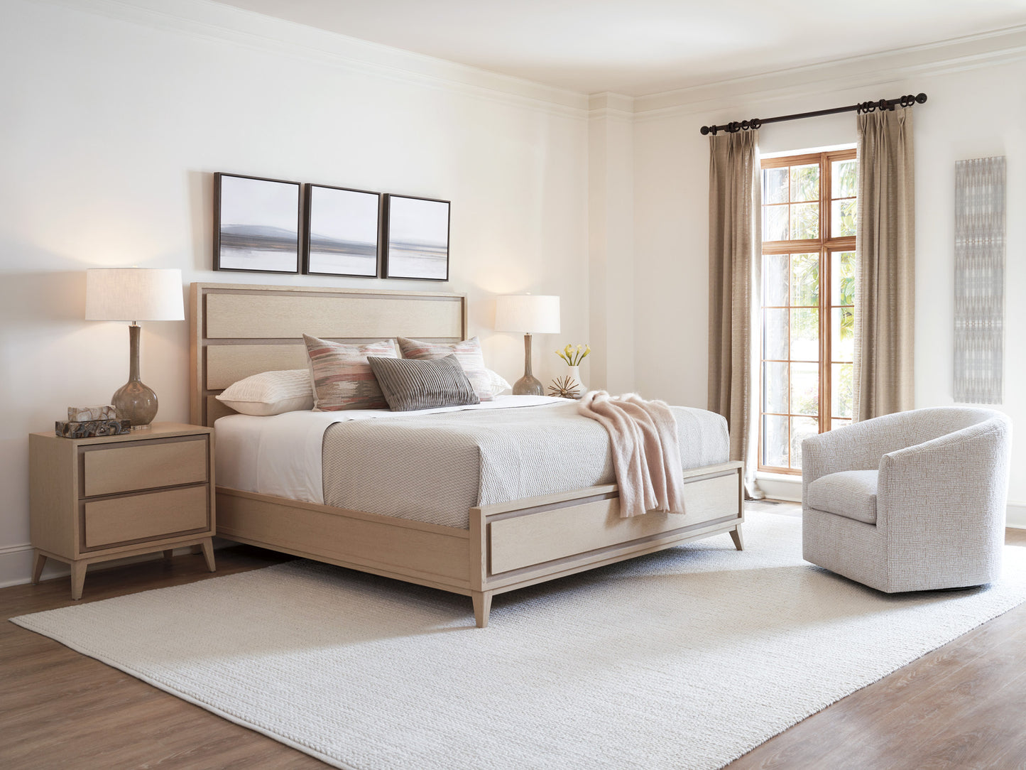 Sunet Key Ashbourne Panel Bed By Tommy Bahama
