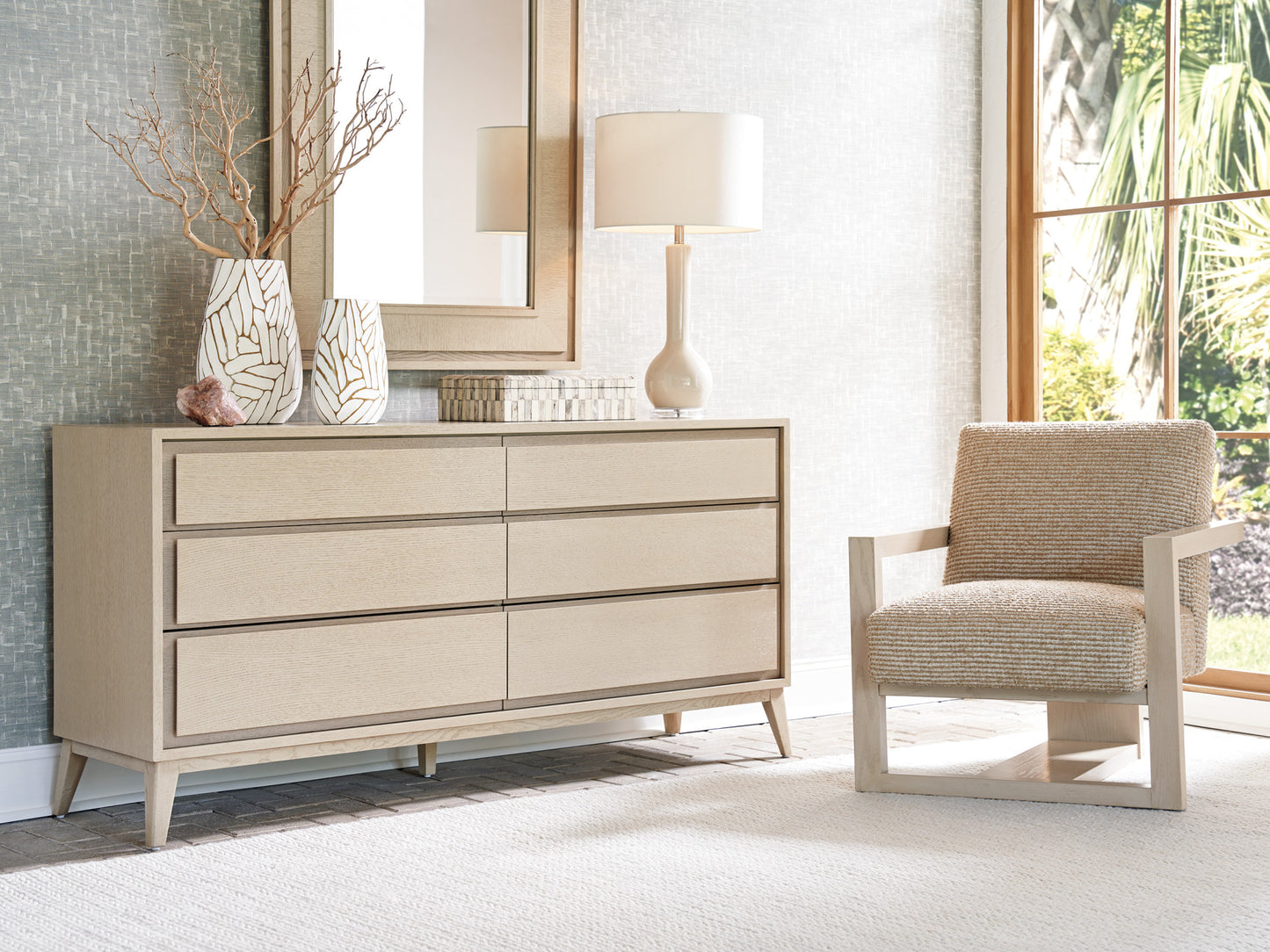 Sunet Key Latham Double Dresser