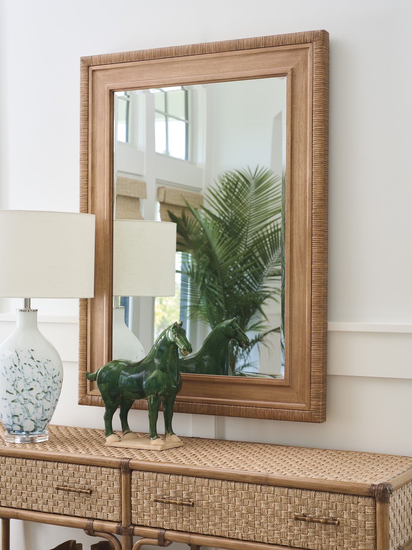 Key Biscayne Illusions Rectangular Mirror