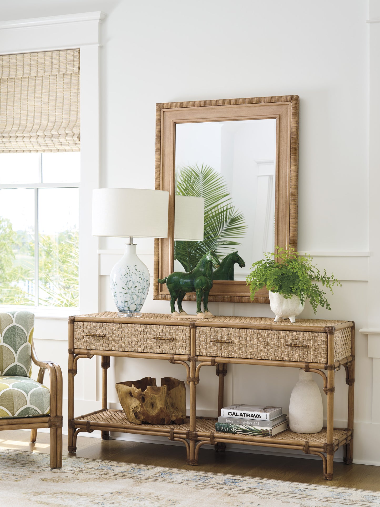 Key Biscayne Illusions Rectangular Mirror