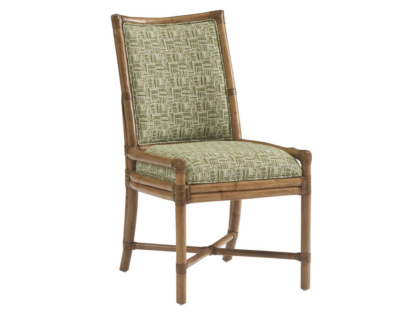 Key Biscayne Oceanside Rattan Side Chair