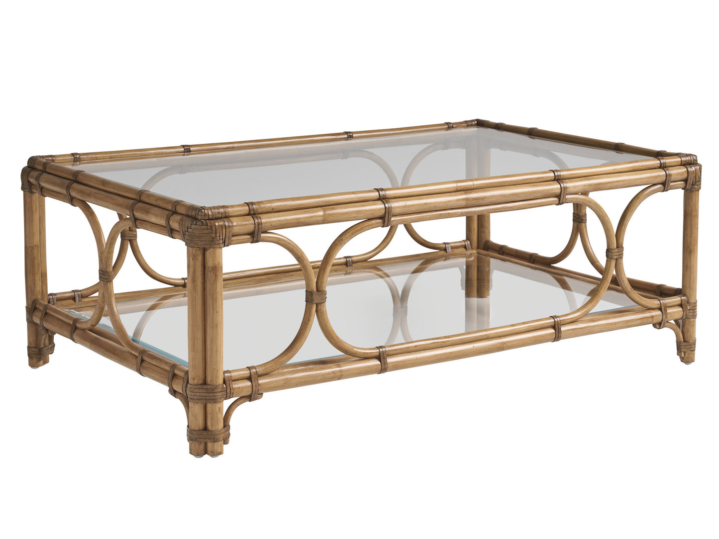Key Biscayne Deering Bay Rectangular Cocktail Table by Tommy Bahama