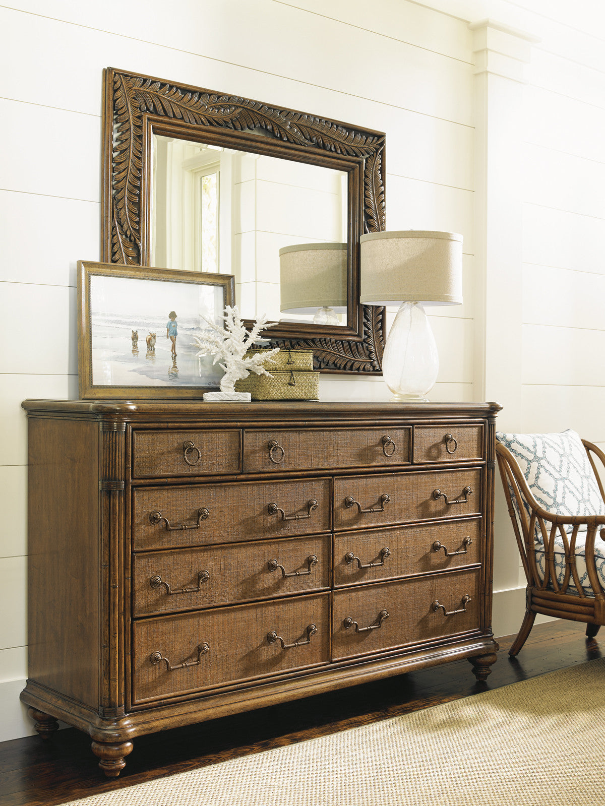 BALI HAI Seabrook Landscape Mirror