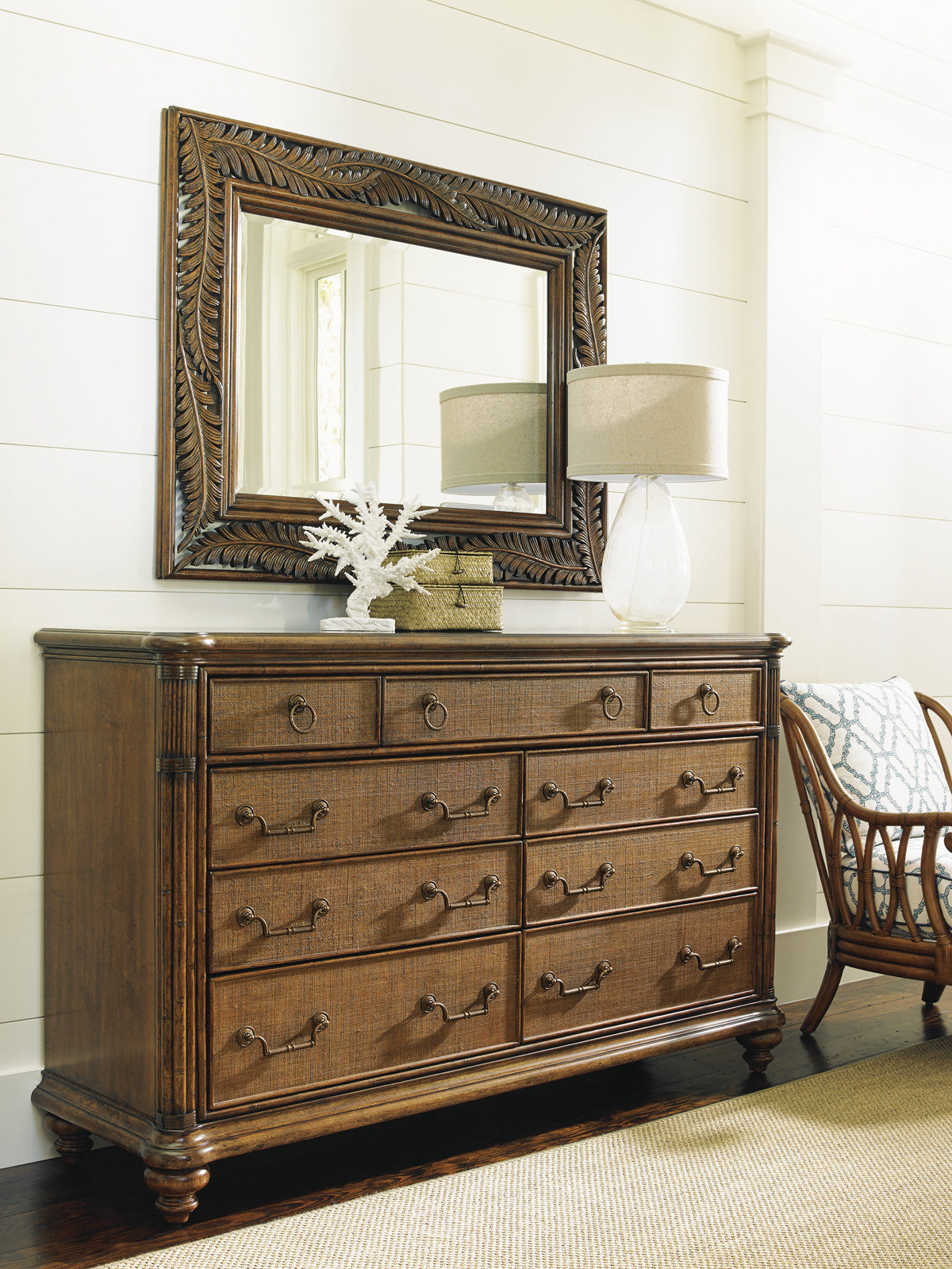 BALI HAI Seabrook Landscape Mirror