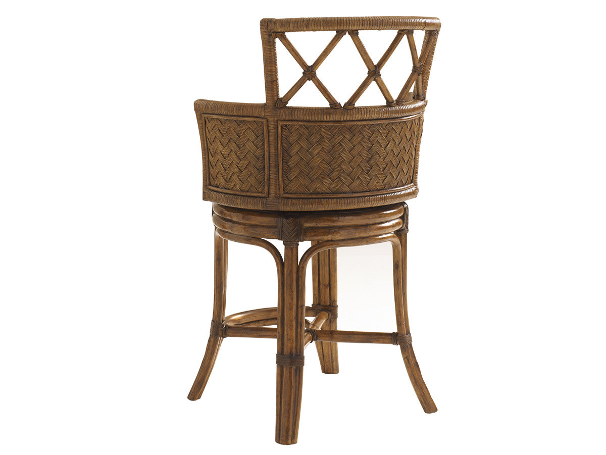 BALI HAI Kamala Bay Swivel Counter Stool by Tommy Bahama
