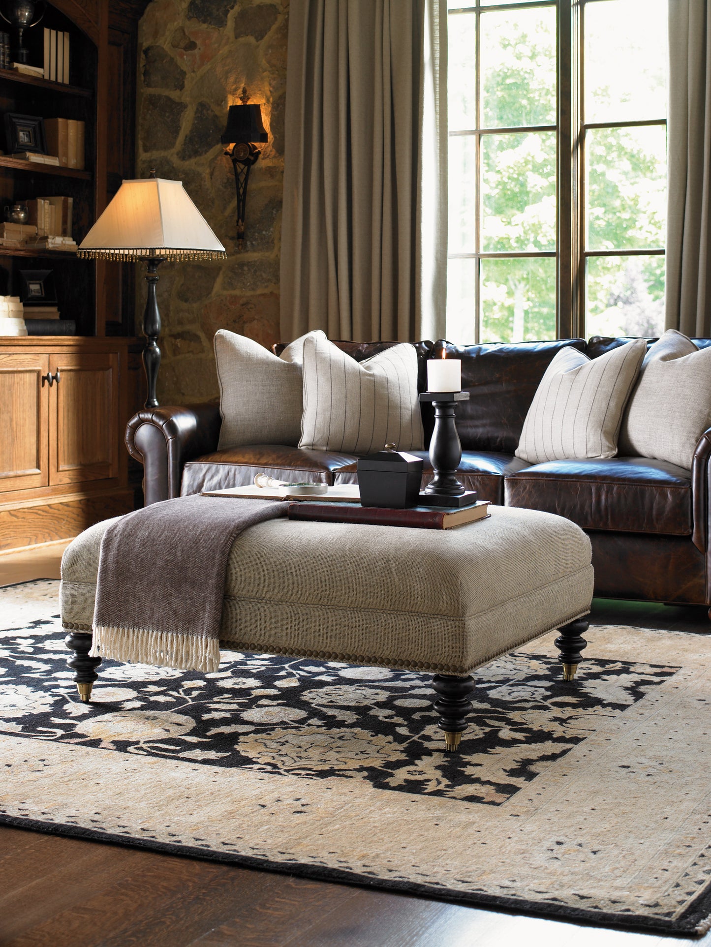 Kingstown Cooper Cocktail Ottoman