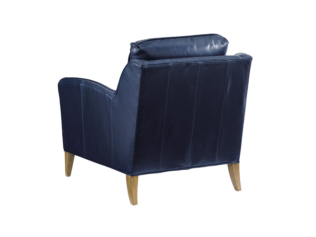 Twin Palms Coconut Grove Leather Chair By Tommy Bahama
