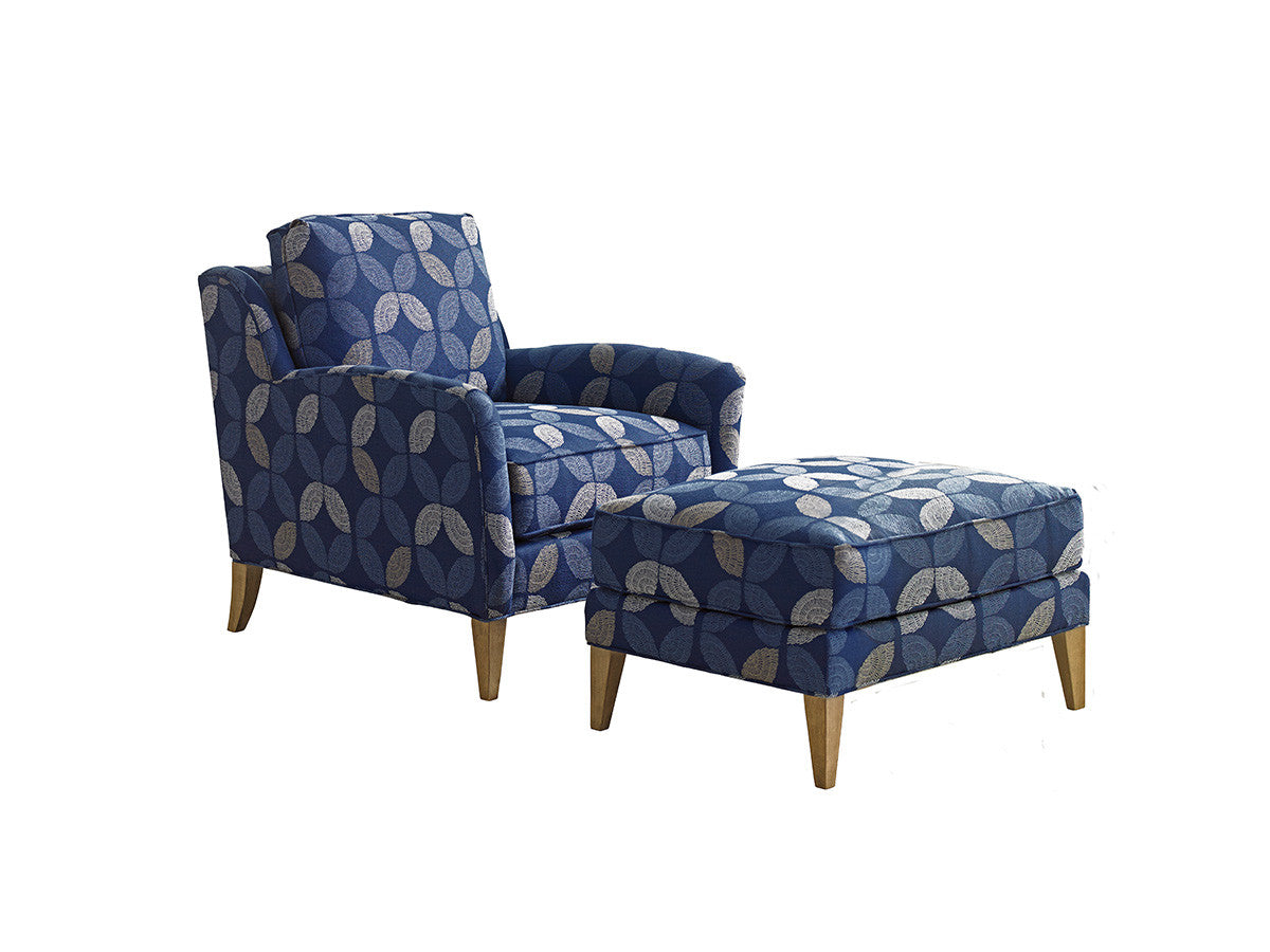 Twin Palms Coconut Grove Ottoman By Tommy Bahama