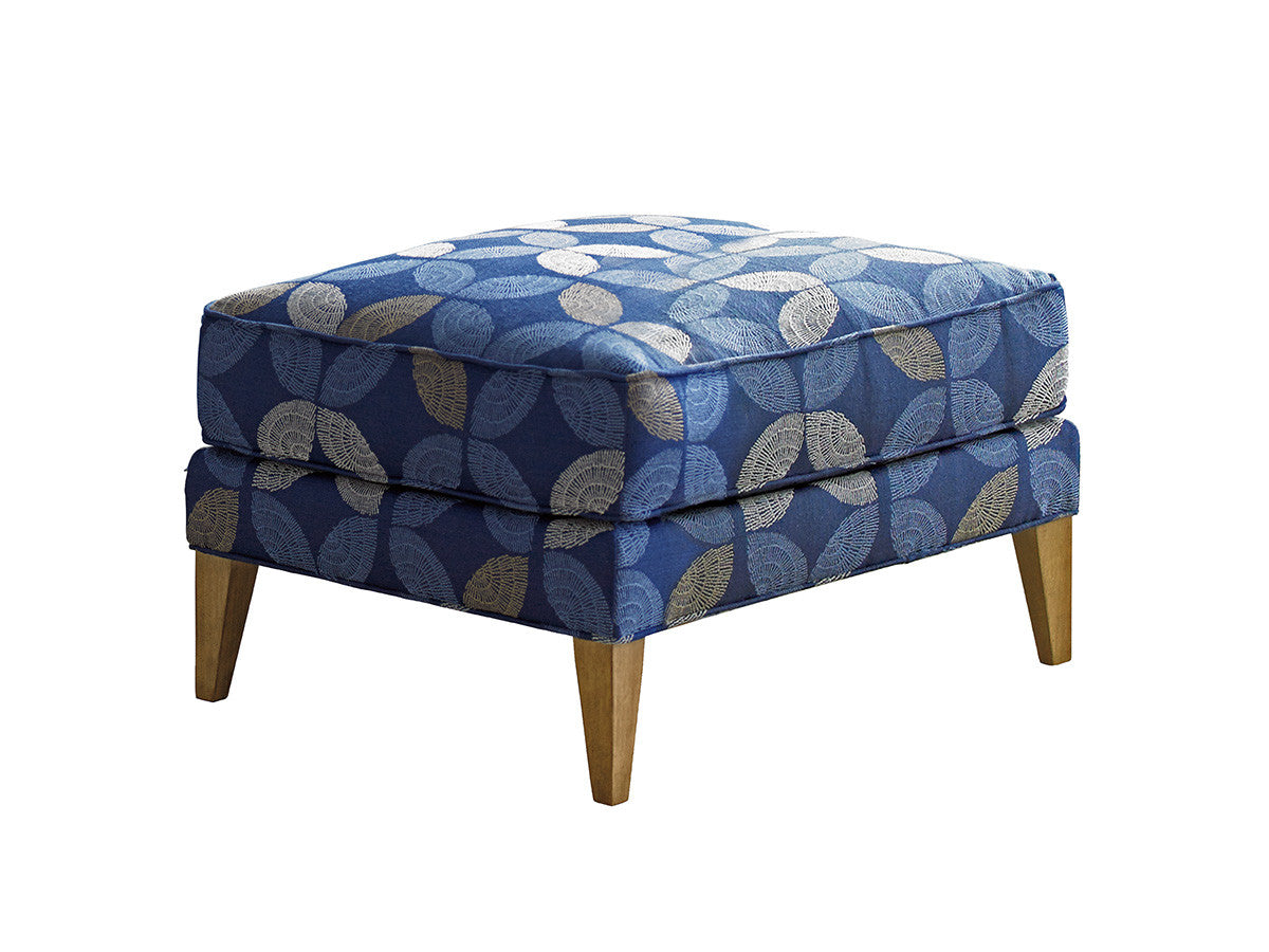 Twin Palms Coconut Grove Ottoman By Tommy Bahama