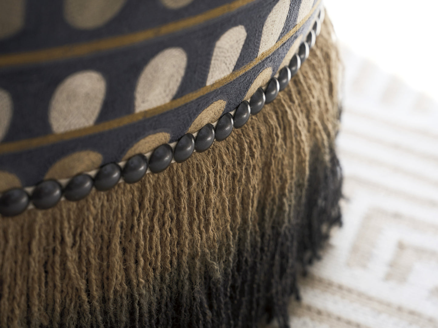 Key Biscayne Lamar Swivel Ottoman