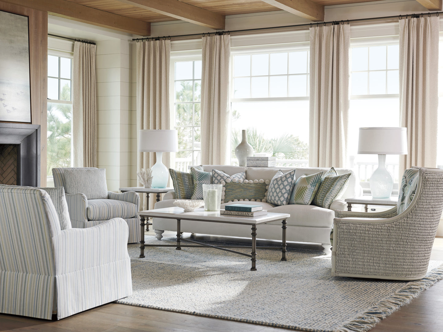Ocean Breeze Gilmore Sofa By Tommy Bahama