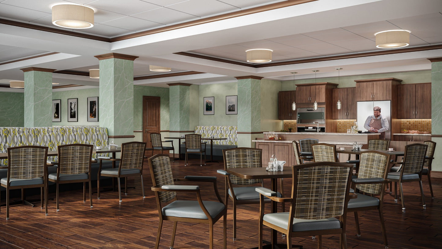 8674 / 8674-1 Aluminum Stacking Banquet Chair