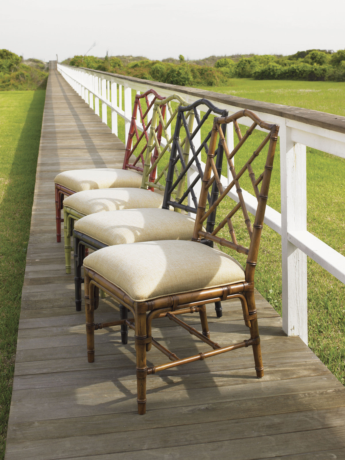 Island Estate Ceylon Cilantro/Macadamia Side Chair