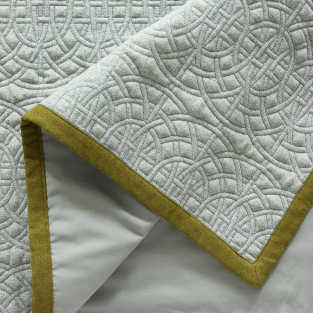 Aomori Bed Runner - Aqua