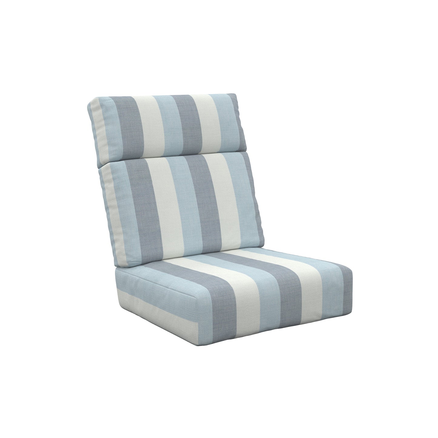 High Back Deep Seating Cushion Set