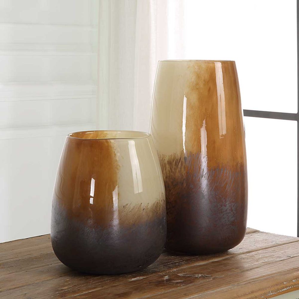 Desert Wind Vases, Set of 2
