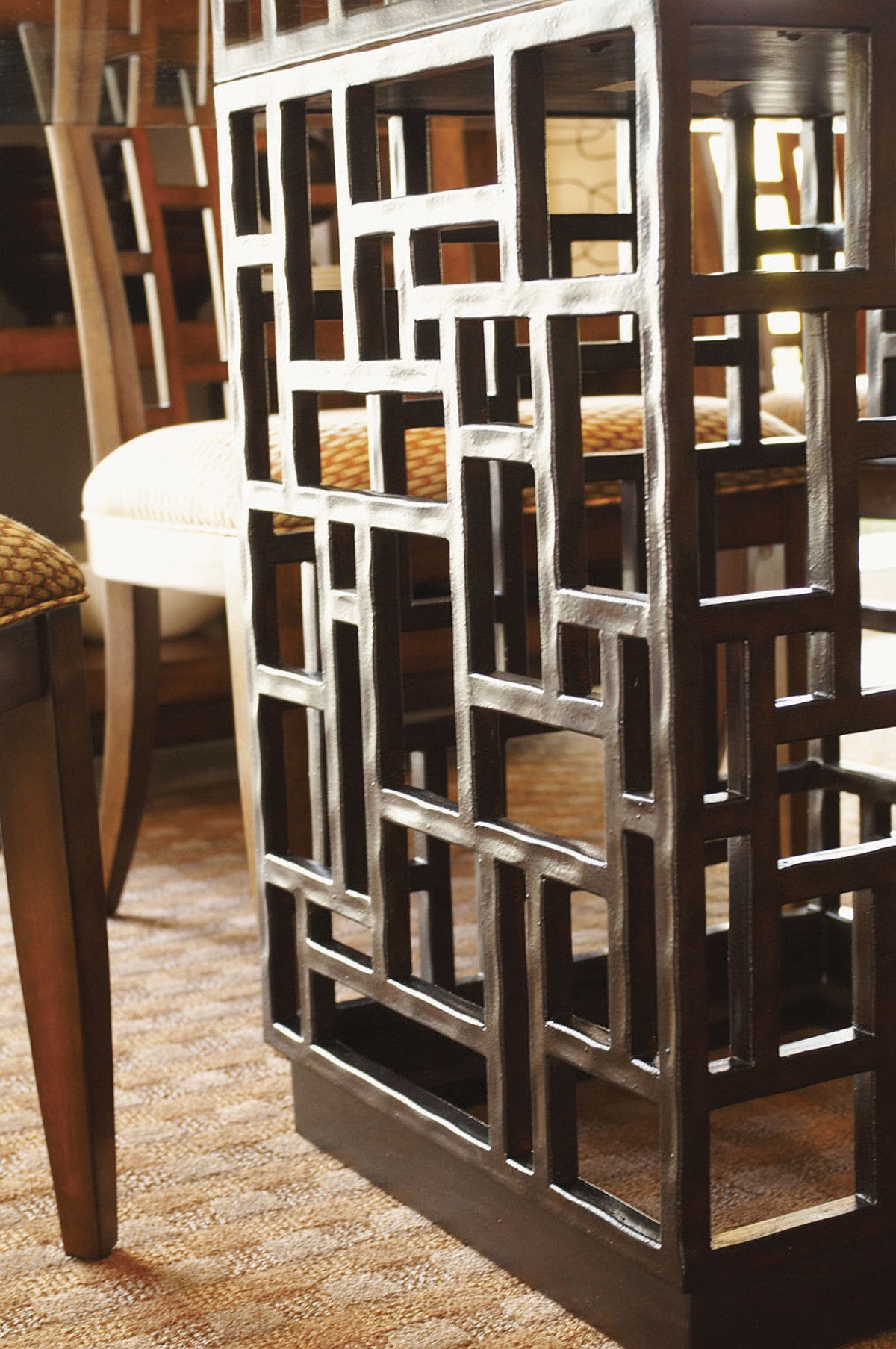 South Sea Dining Table With Glass Top