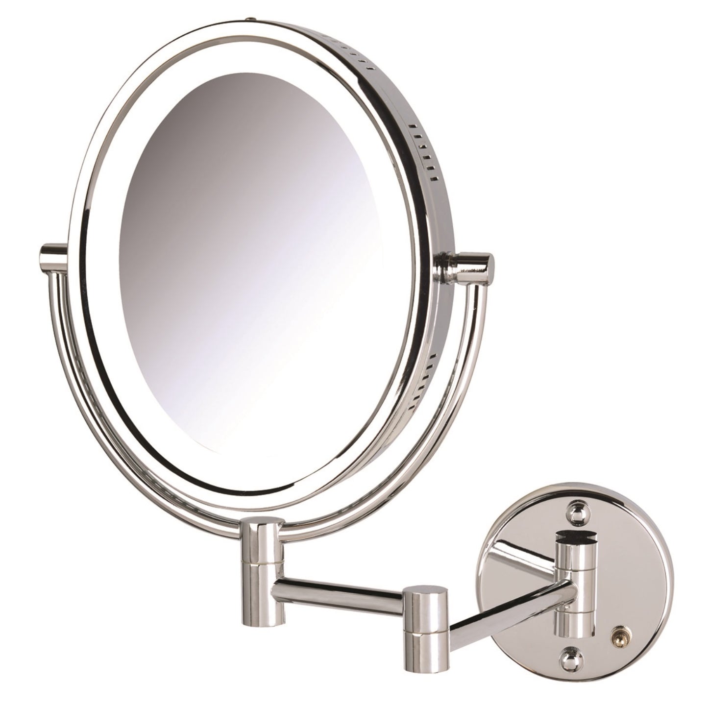Jerdon Style 8" 5X-1X Lighted Mirror