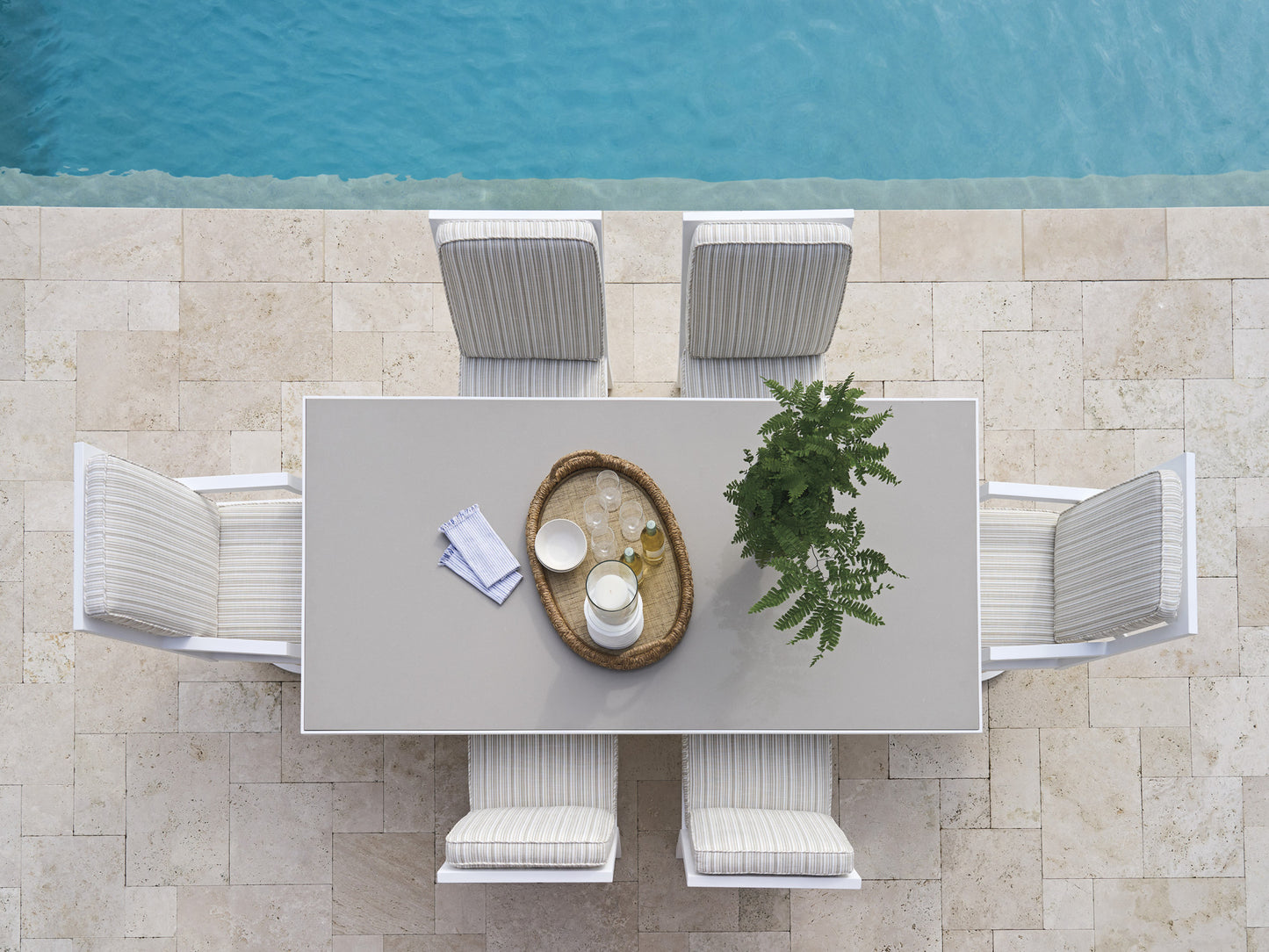 Tommy Bahama Island Classics Rectangular Dining Table
