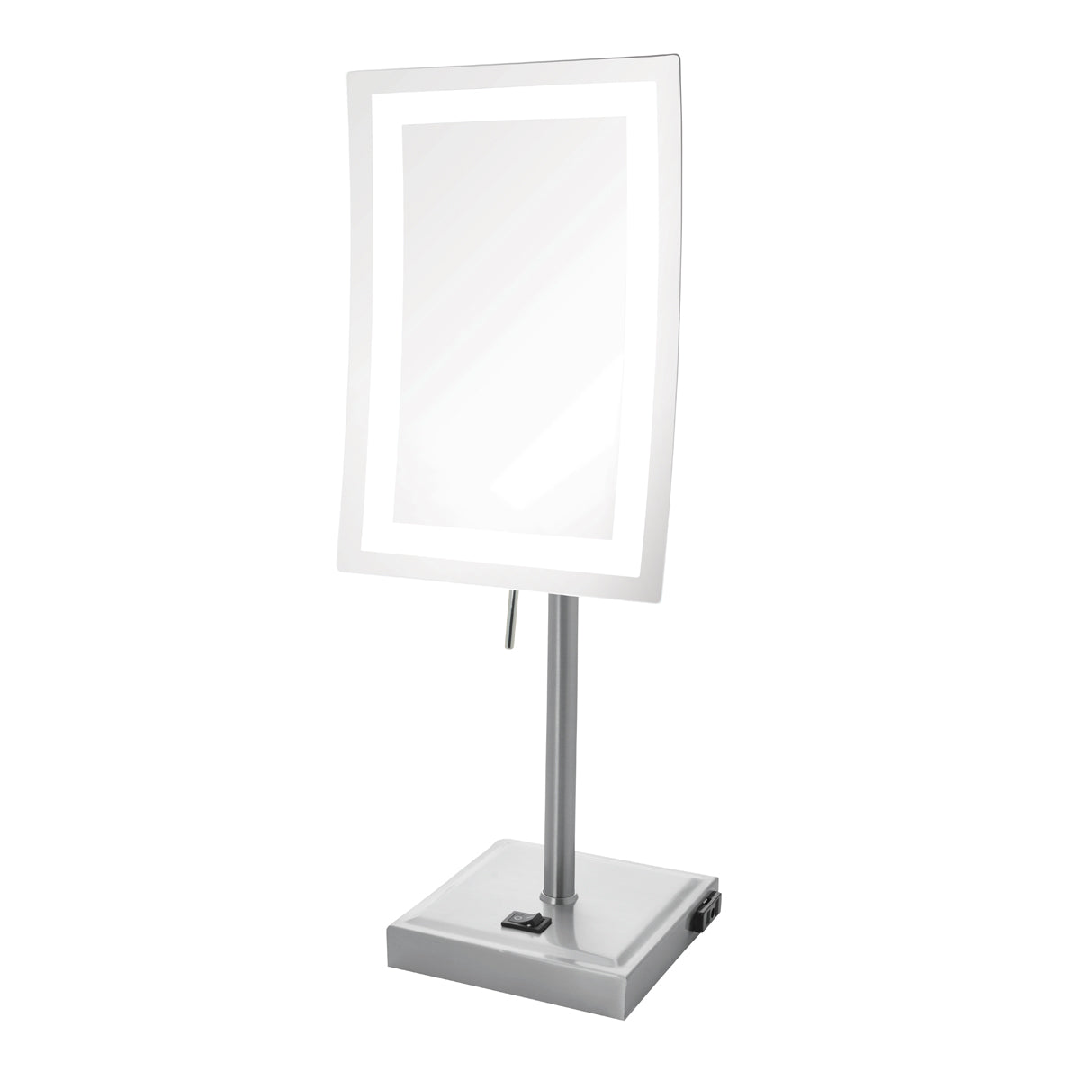 Jerdon Style 5x LED Lighted Tabletop Mirror