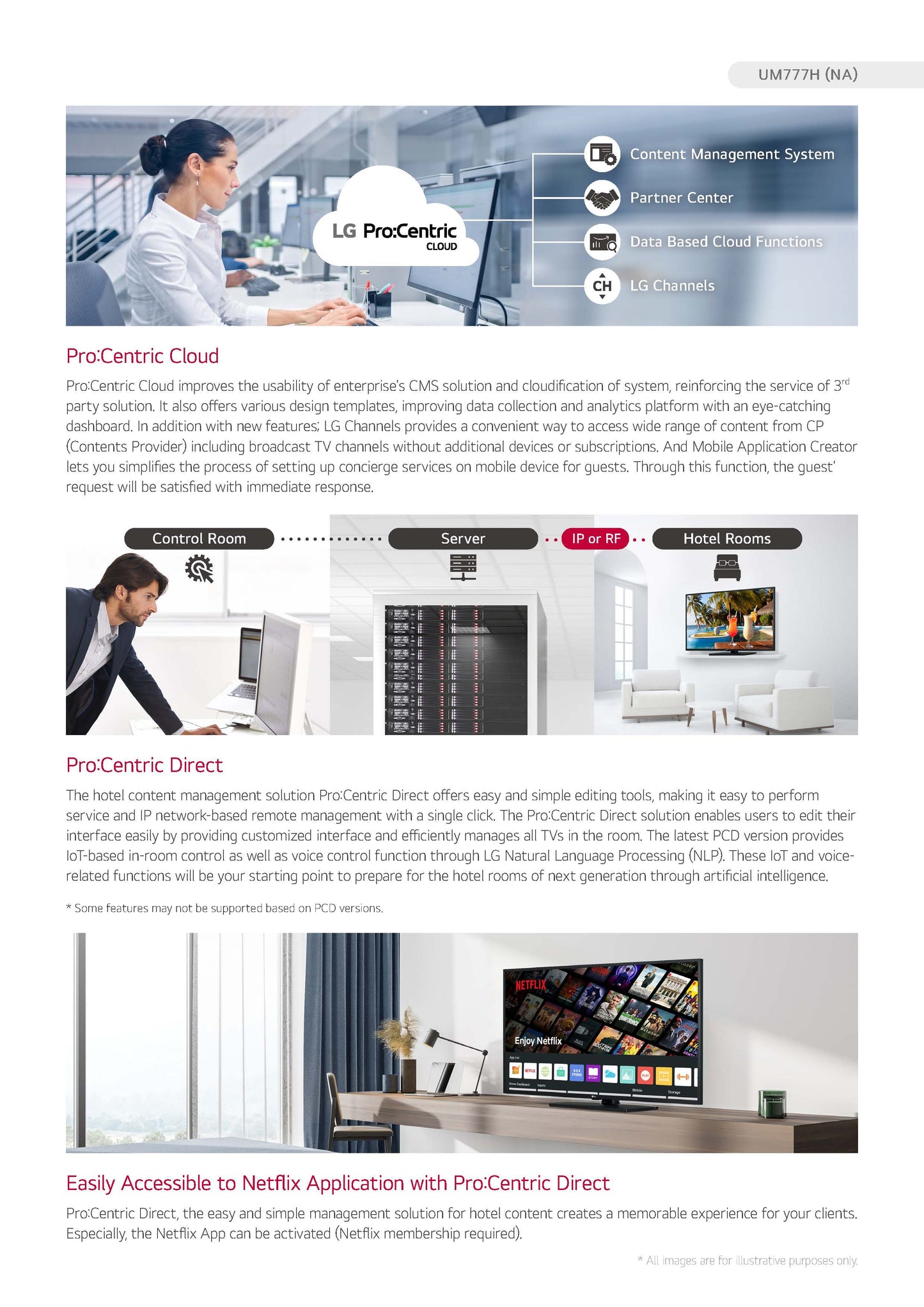 LG Commercial TV, 4K UHD SMART TV