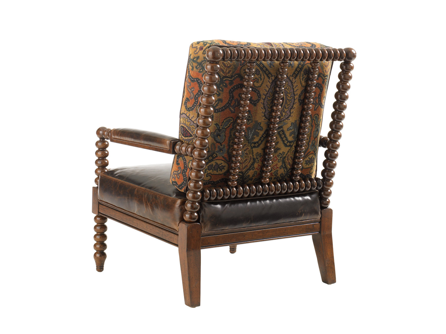 Kingstown Maarten Leather Chair By Tommy Bahama