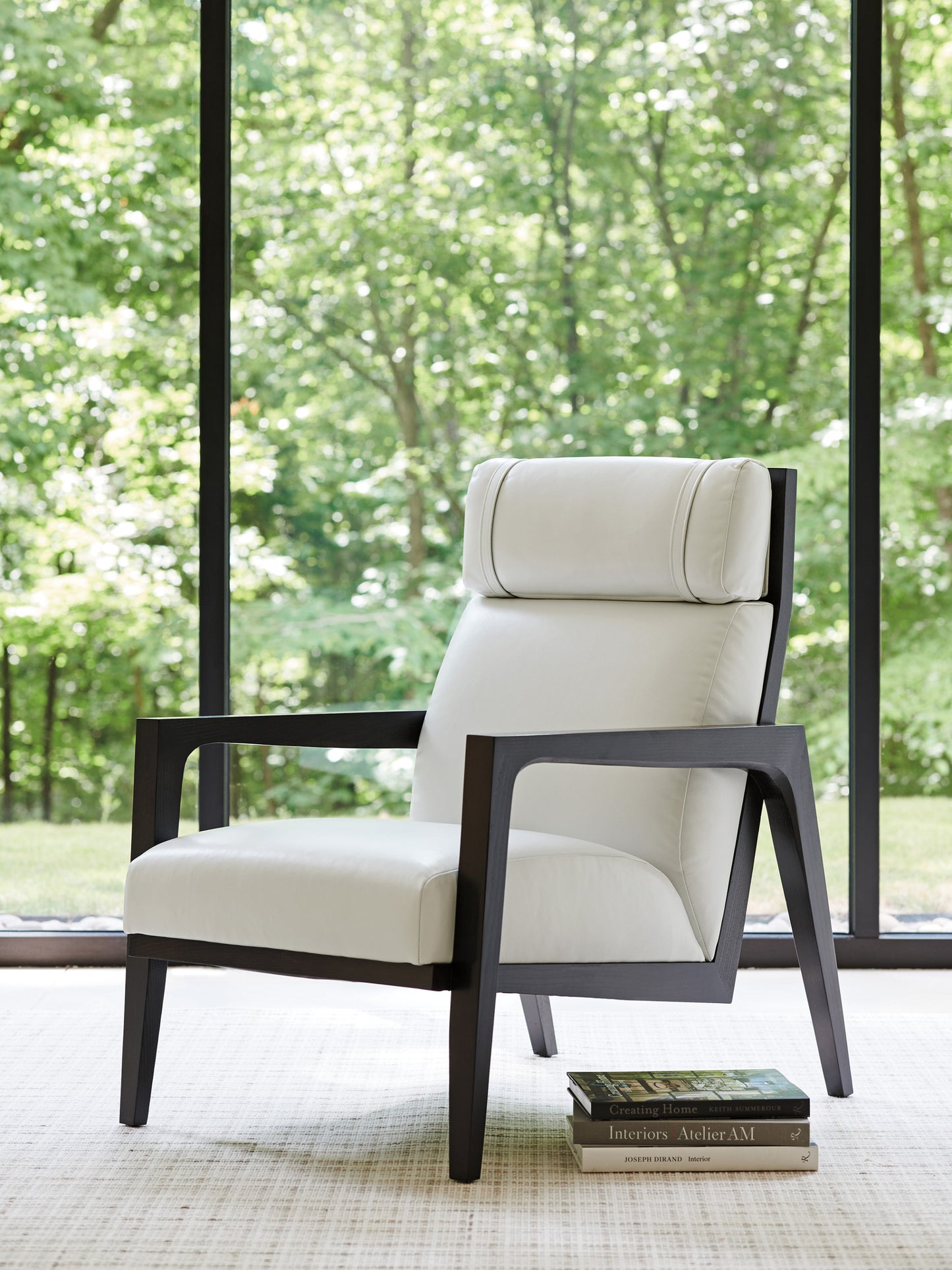 Palm Desert Covina Leather Chair