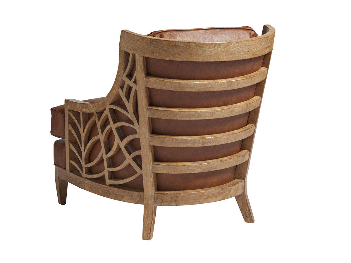 Los Altos Marion Leather Chair By Tommy Bahama